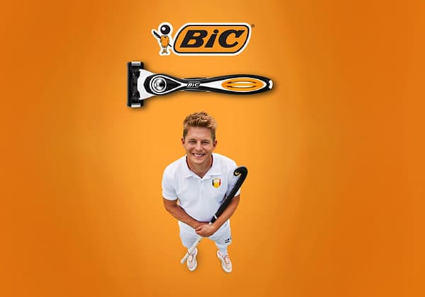 Bic — 360° activation campaign with ambassadors.